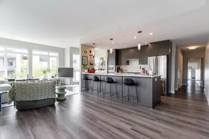 Kitchen Island Photo of 301 4289 Hastings Street, Burnaby, BC