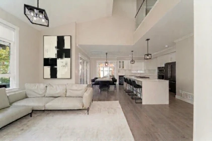 Living Room Photo of 82 17033 Fraser Highway, Surrey, BC