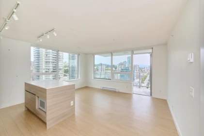 Living Room Photo of 1911 908 Quayside Drive, New Westminster, BC