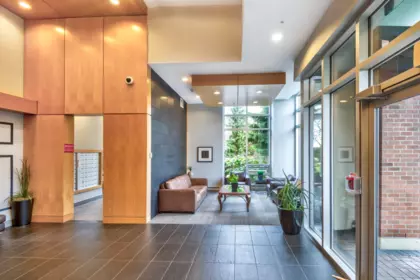 Aerial View of 1606 9868 Cameron Street, Burnaby, BC