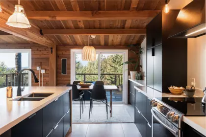 Kitchen Island Photo of 1608 Whitesails Drive, Bowen Island, BC