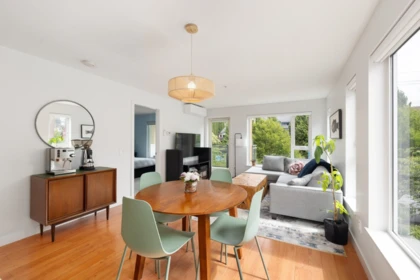 Kitchen Island Photo of 316 221 E 3rd Street, North Vancouver, BC