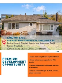 568 W King Edward Avenue, Vancouver, BC, Vancouver — Single Family Residence for sale