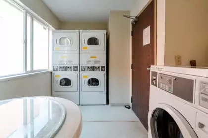 Laundry Room Photo of 403 1169 Nelson Street, Vancouver, BC