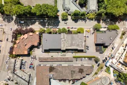 Aerial View of 101 2245 Wilson Avenue, Port Coquitlam, BC