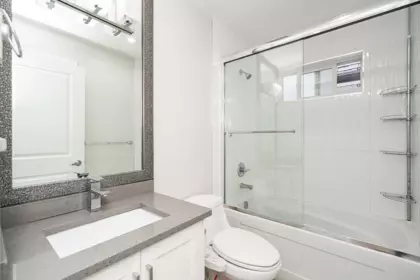 Basement Recreation Room Photo of 2 14450 68 Avenue, Surrey, BC