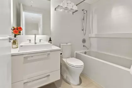 Powder Room Photo of 710 7388 Kingsway, Burnaby, BC
