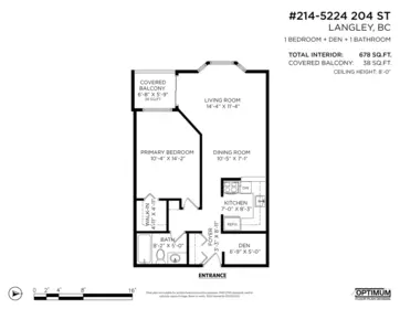 Outdoor Deck Photo of 214 5224 204 Street, Langley, BC