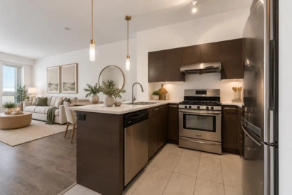 Living Room Photo of 402 10880 No. 5 Road, Richmond, BC