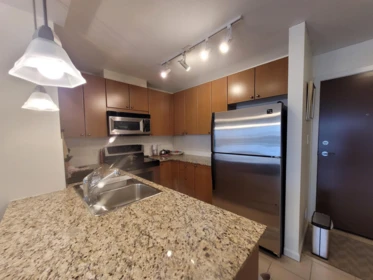 Kitchen Island Photo of 408 610 Victoria Street, New Westminster, BC