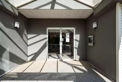 Exterior Rear Photo of 304 5489 201 Street, Langley, BC