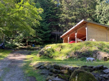 Exterior Rear Photo of 608 Tumbo Channel Road, Saturna Island, BC