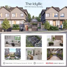 307 7447 14th Avenue, Burnaby, BC, Burnaby — Townhouse for sale
