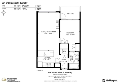 Laundry Room Photo of 601 7108 Collier Street, Burnaby, BC