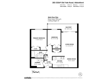203 33369 Old Yale Road, Abbotsford, BC, Abbotsford — Apartment/Condo for sale