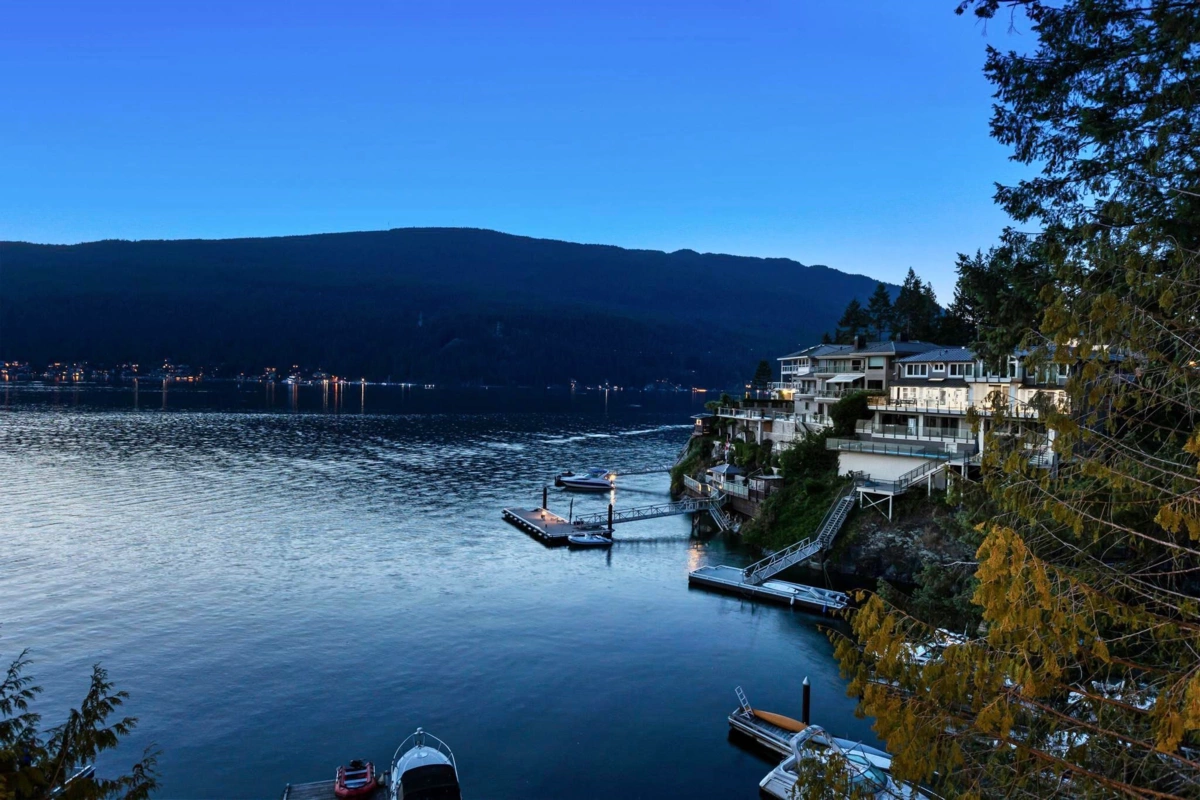 Living Room Photo of 4995 Robson Road, Belcarra, BC