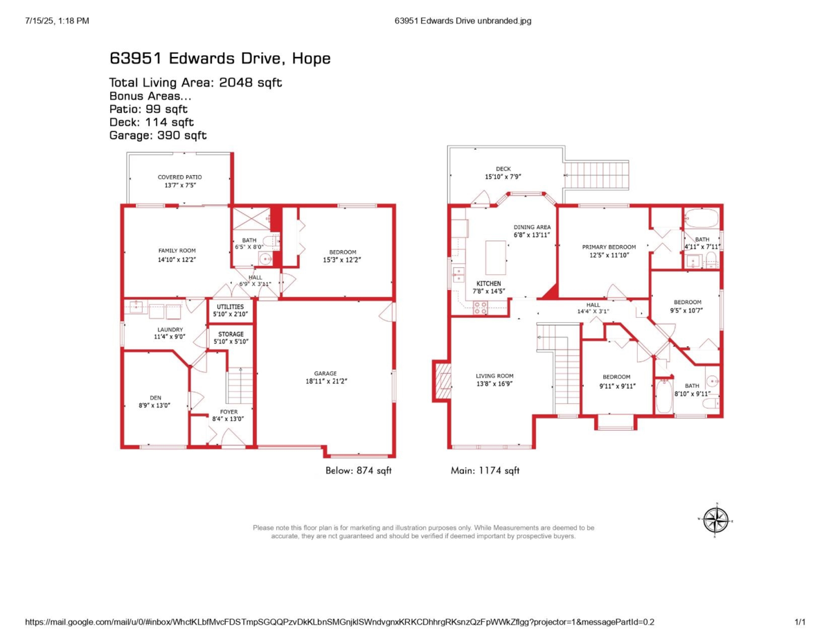 Dining Area Photo of 63951 Edwards Drive, Hope, BC