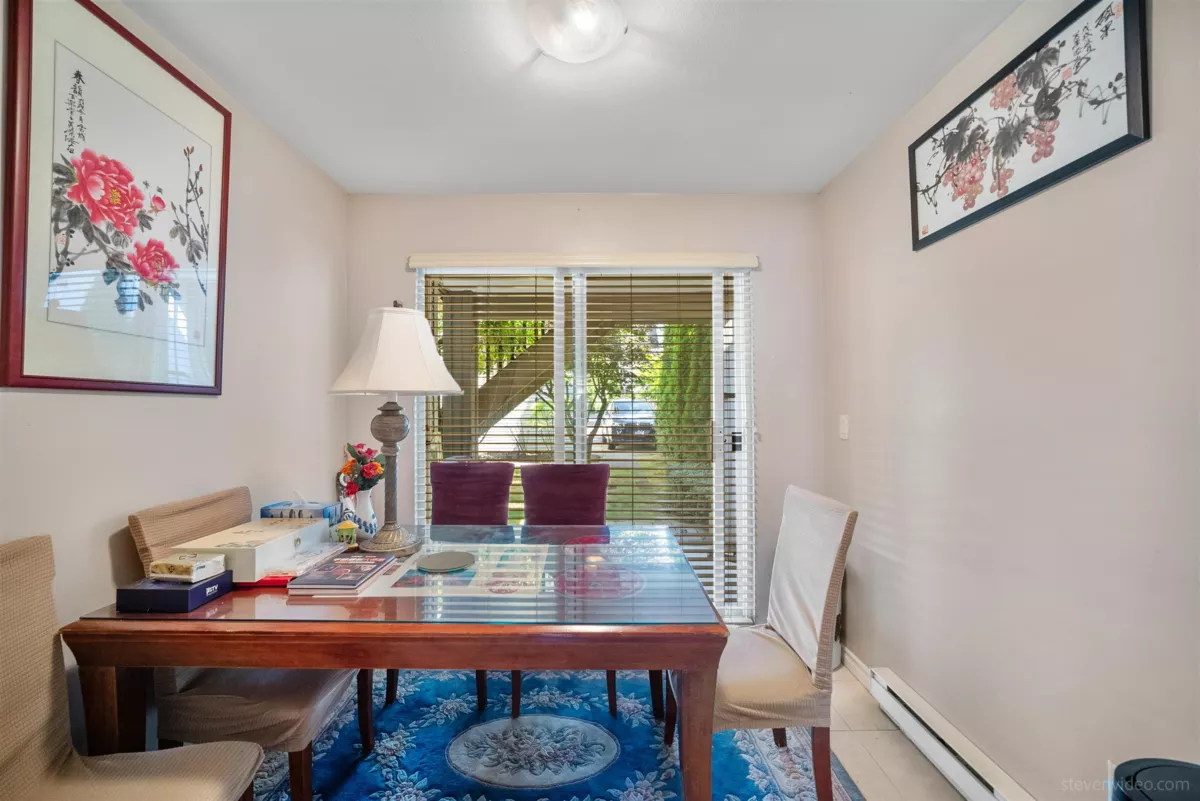 Dining Area Photo of 4 7800 Heather Street, Richmond, BC