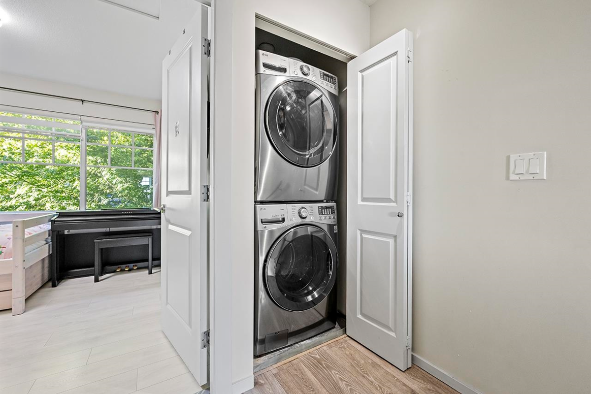 Laundry Room Photo of 110 688 Edgar Avenue, Coquitlam, BC