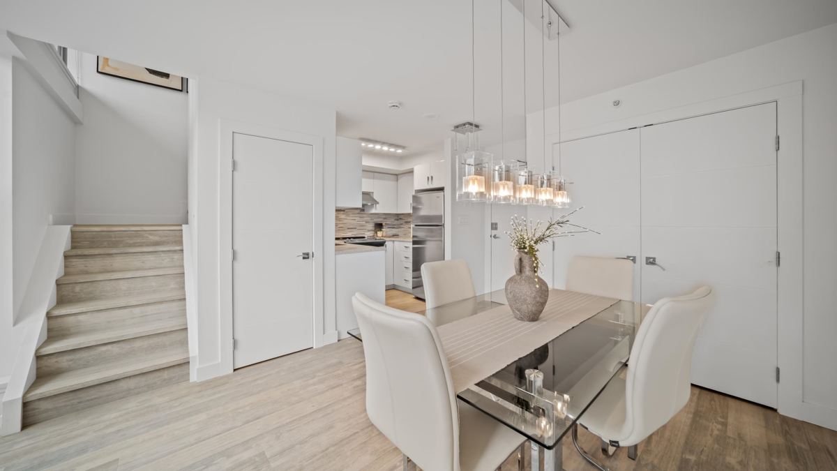 Breakfast Nook Photo of 1802 1238 Richards Street, Vancouver, BC