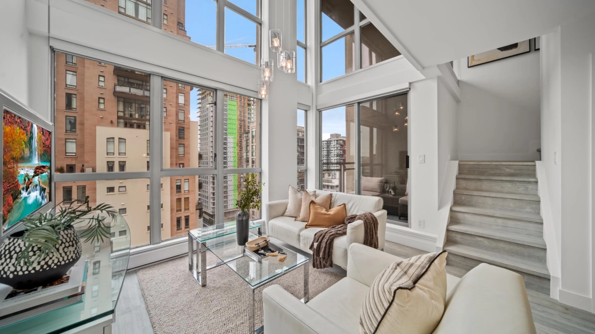 Exterior Front Photo of 1802 1238 Richards Street, Vancouver, BC