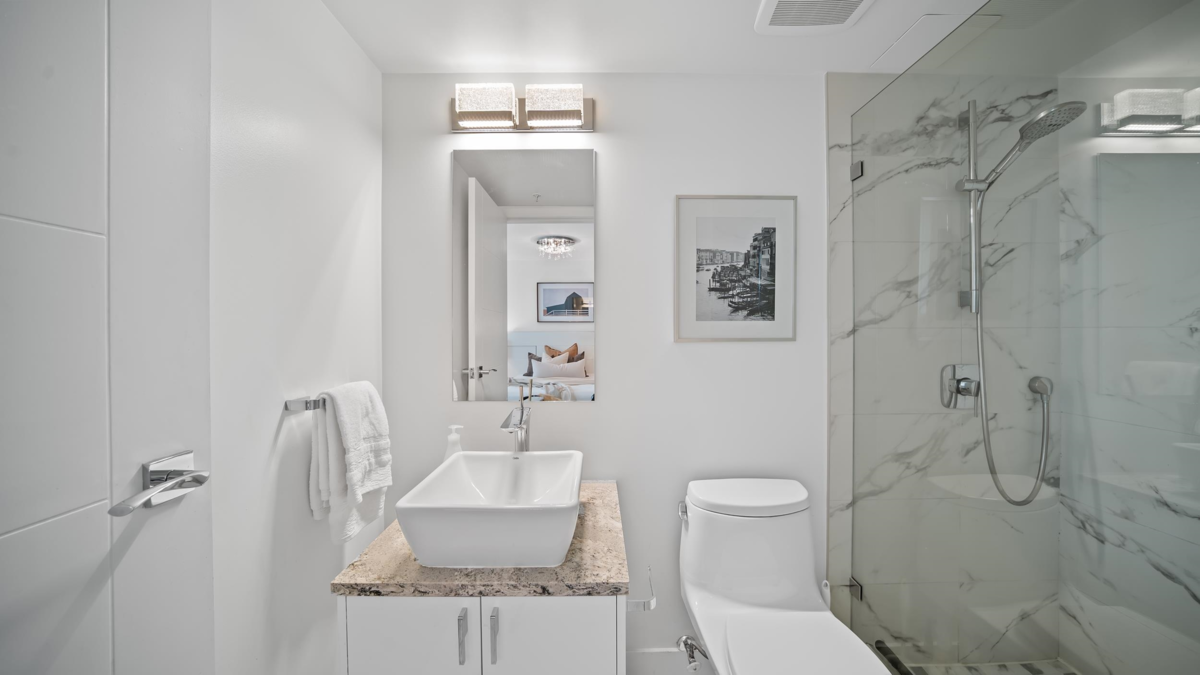 Outdoor Deck Photo of 1802 1238 Richards Street, Vancouver, BC