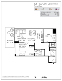 Loft / Bonus Room Photo of 306 602 Como Lake Avenue, Coquitlam, BC