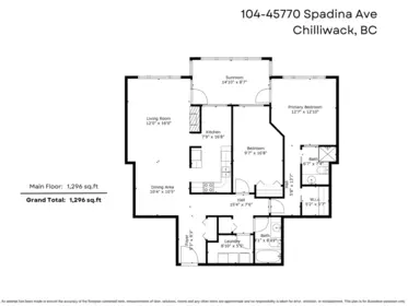 104 45770 Spadina Avenue, Chilliwack, BC, Chilliwack — Apartment/Condo for sale