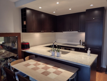 Kitchen Island Photo of 506 821 Cambie Street, Vancouver, BC