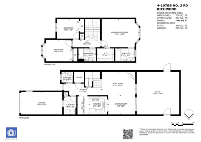 Exterior Rear Photo of 4 10795 No 2 Road, Richmond, BC