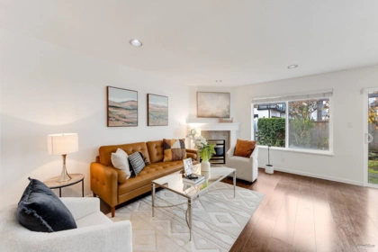 Living Room Photo of 4 10795 No 2 Road, Richmond, BC