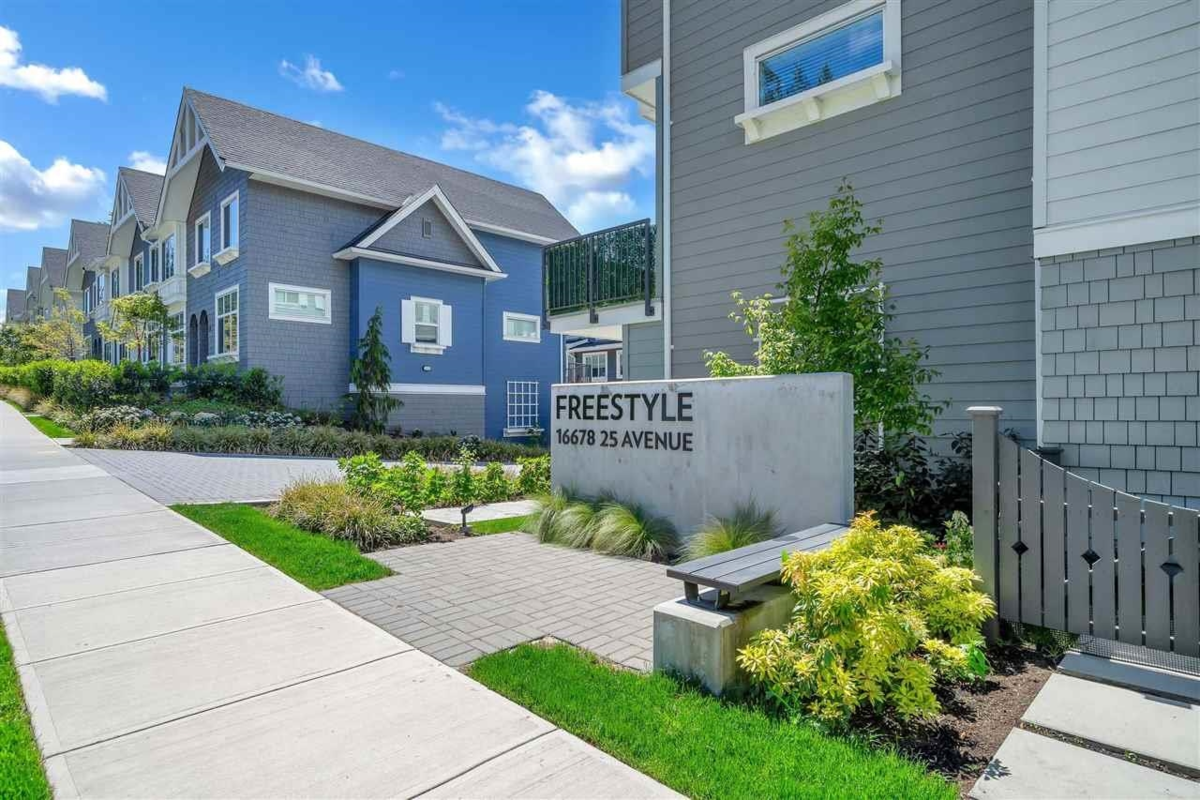 Exterior Front Photo of 82 16678 25 Avenue, Surrey, BC