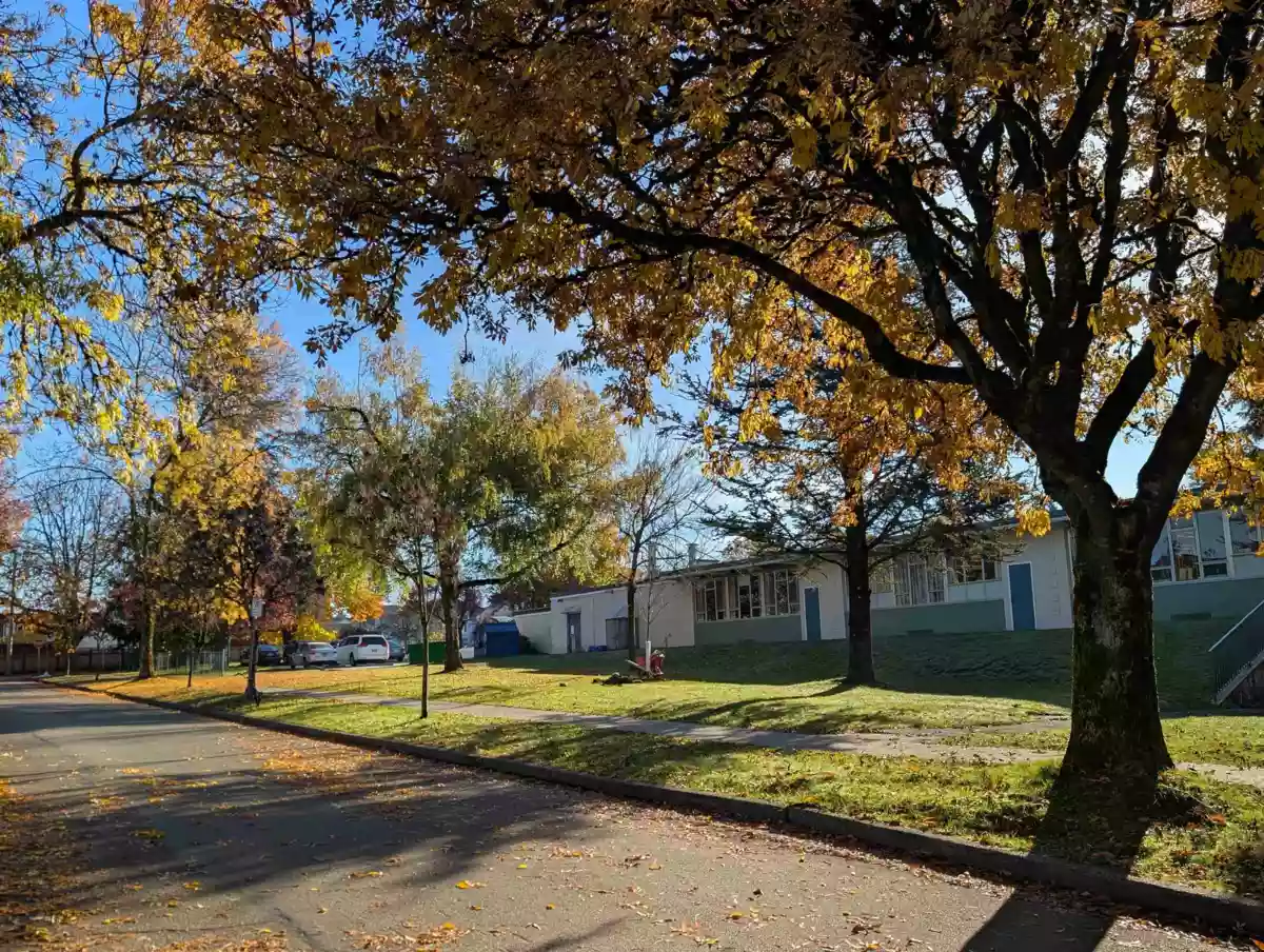Aerial View of 2935 E 17th Avenue, Vancouver, BC