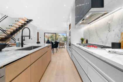 Aerial View of 3679 Pandora Street, Vancouver, BC