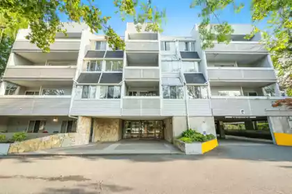 Aerial View of 315 7471 Blundell Road, Richmond, BC