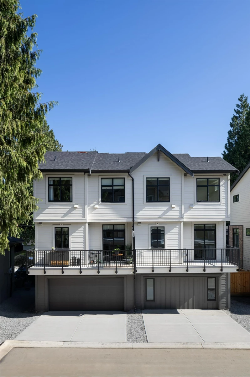 Exterior Rear Photo of 3 2150 Rindall Avenue, Port Coquitlam, BC