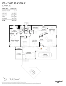 Exterior Rear Photo of 100 15875 20th Avenue, Surrey, BC