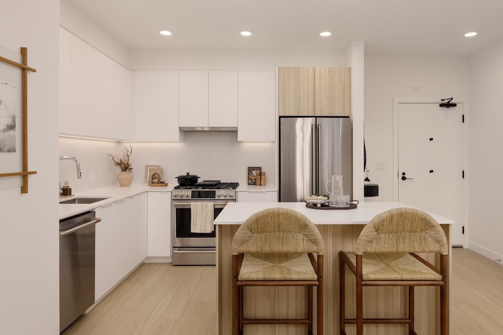 Kitchen Island Photo of 210 2450 Garden Drive, Vancouver, BC