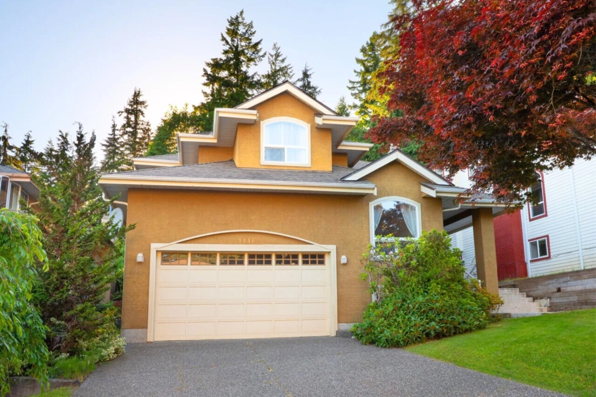 Exterior Rear Photo of 1416 Purcell Drive, Coquitlam, BC