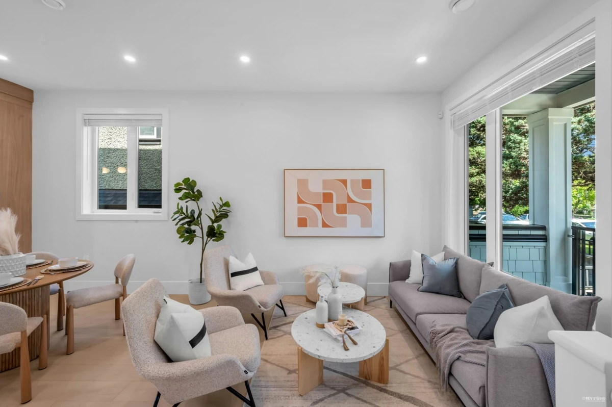 Exterior Rear Photo of 3415 Seaforth Drive, Vancouver, BC