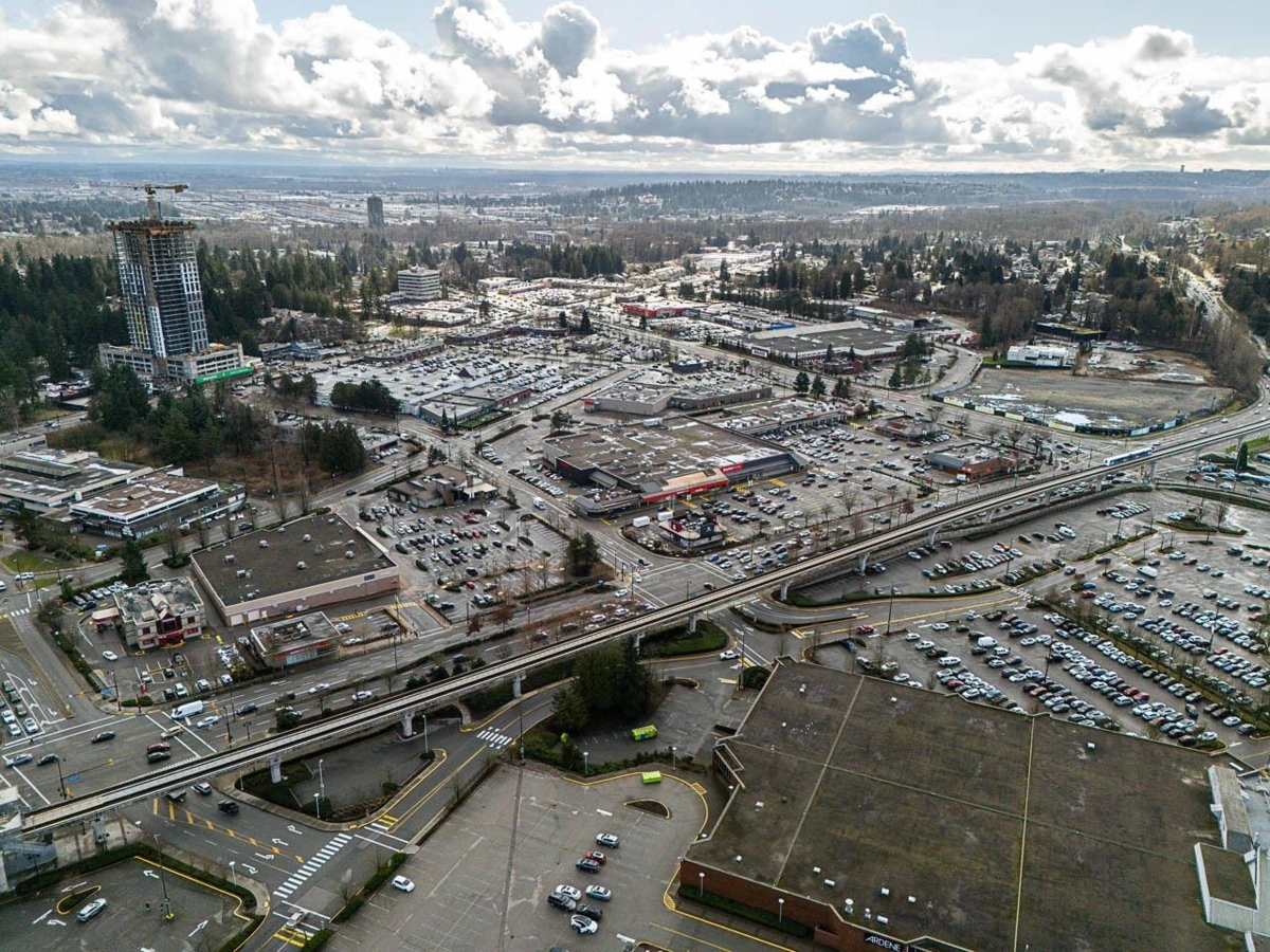 Aerial View of 2805 2980 Atlantic Avenue, Coquitlam, BC