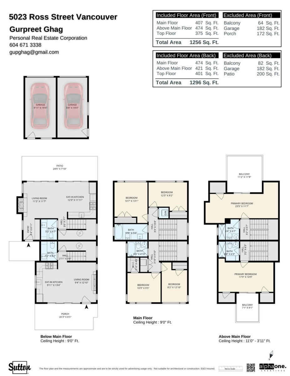 Bedroom 2 Photo of 1 5023 Ross Street, Vancouver, BC