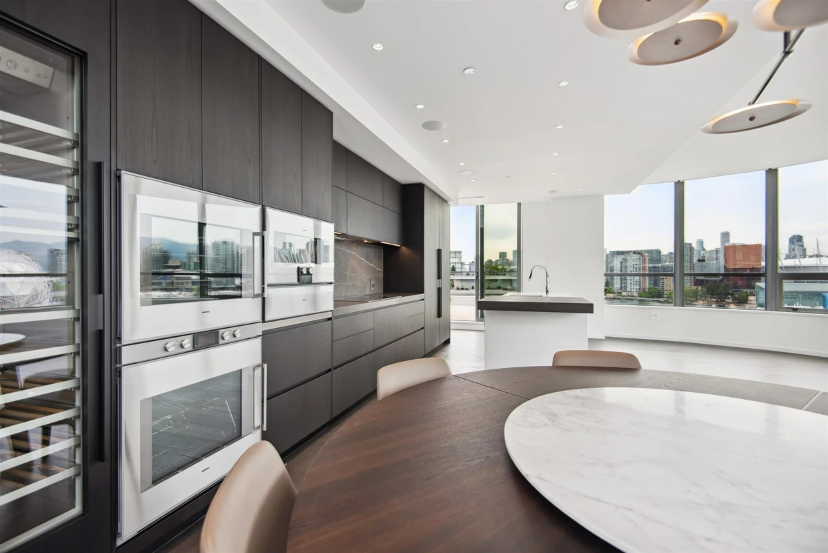 Dining Area Photo of 1202 1678 Pullman Porter Street, Vancouver, BC