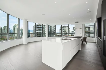 Kitchen Island Photo of 1202 1678 Pullman Porter Street, Vancouver, BC