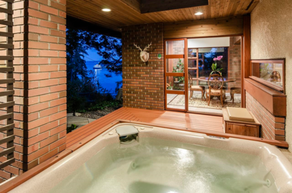 Aerial View of 4651 Marine Drive, West Vancouver, BC