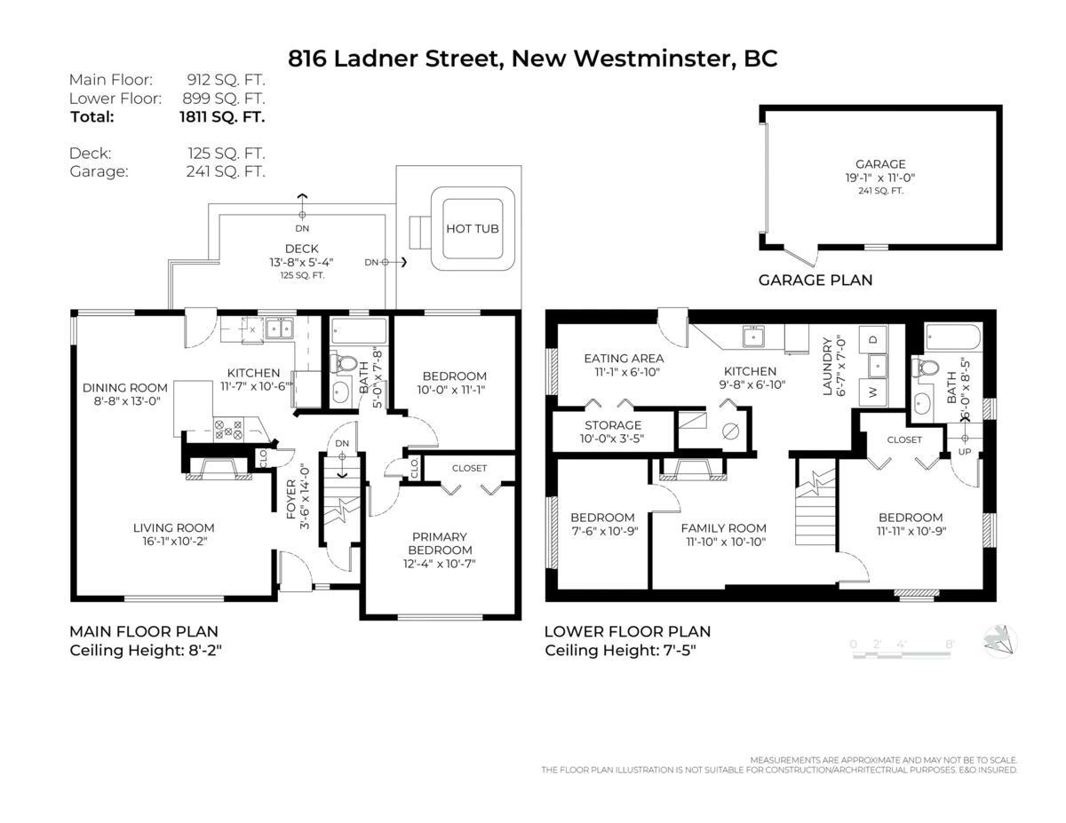Playground / Recreational Area Near 816 Ladner Street, New Westminster, BC