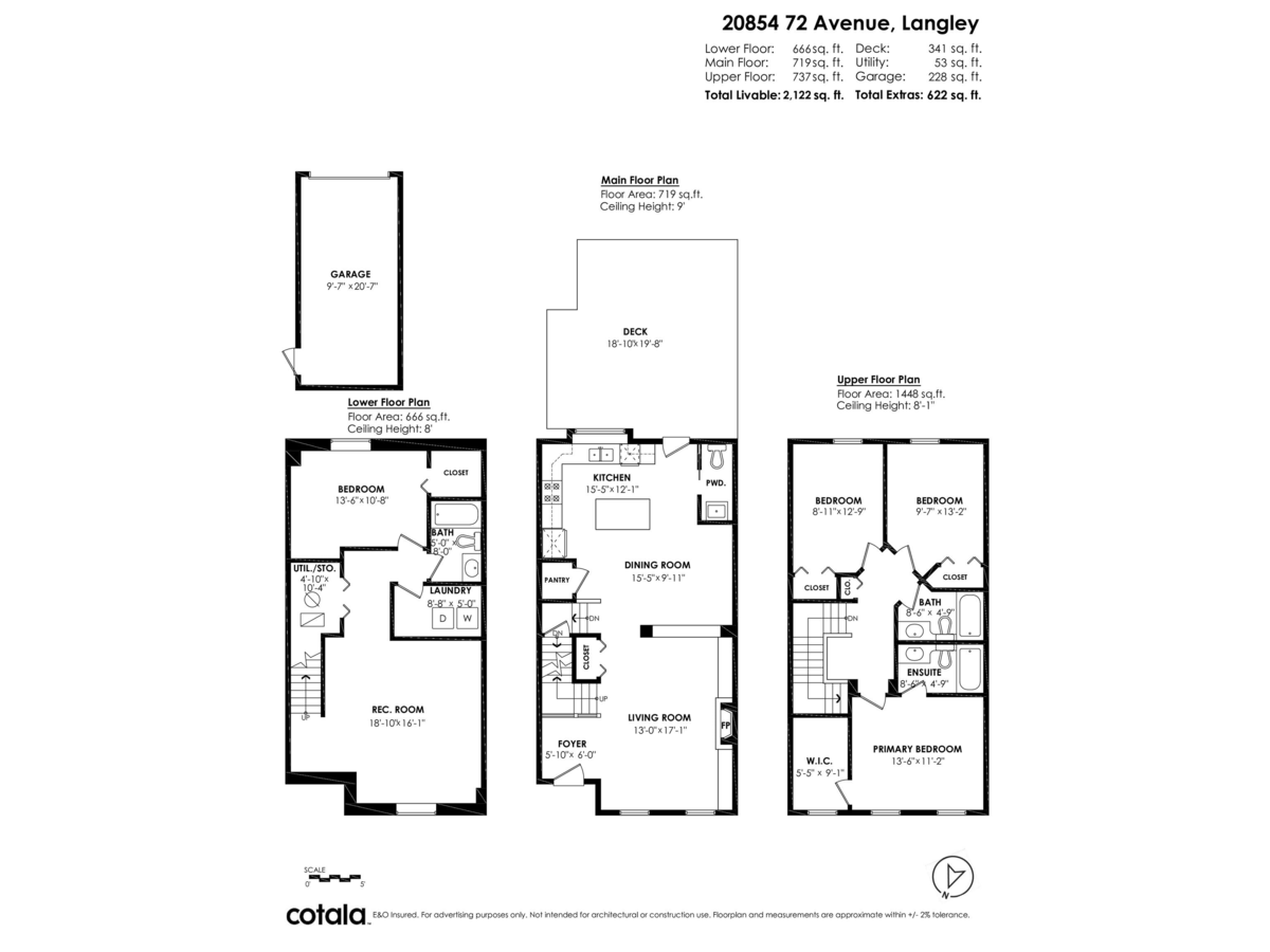 Fitness Center Photo Near 20854 72 Avenue, Langley, BC