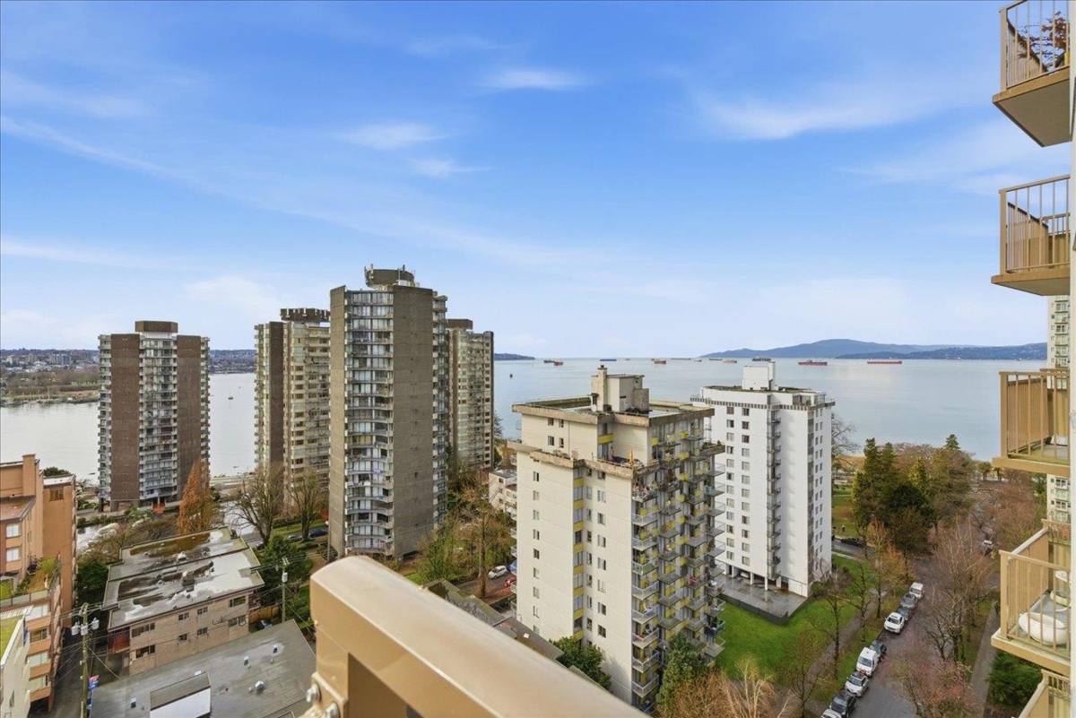 Exterior Rear Photo of 1608 1251 Cardero Street, Vancouver, BC