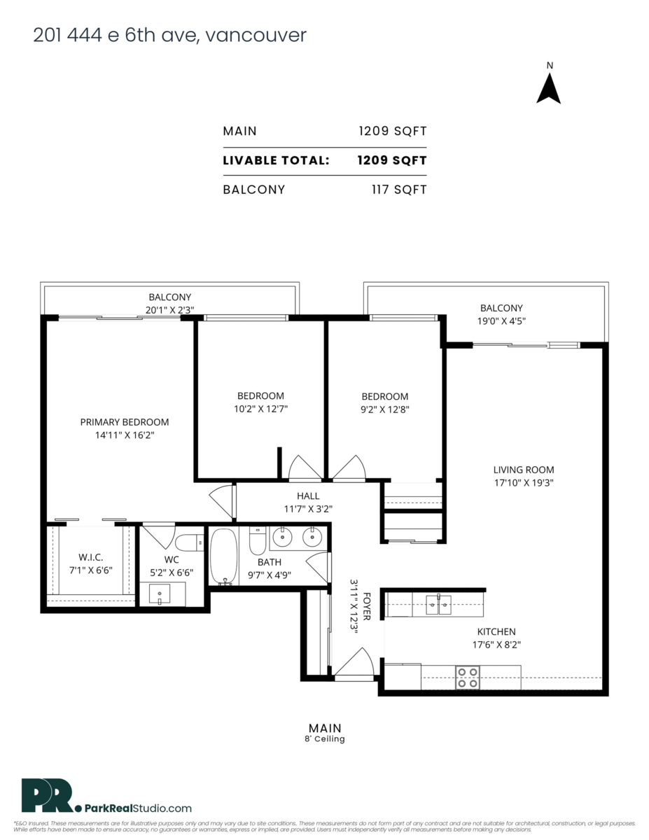 Powder Room Photo of 201 444 E 6th Avenue, Vancouver, BC