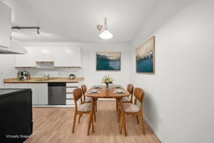 Garage Interior Photo of 211 7471 Blundell Road, Richmond, BC
